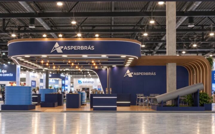Estande Asperbras Fenasan 2026.