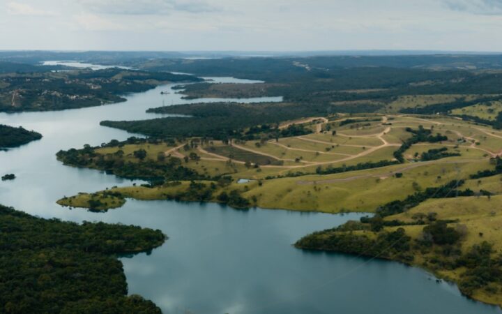 Lago Corumbá IV, em Abadiânia, a Fazenda do Lago, do Grupo CPR.