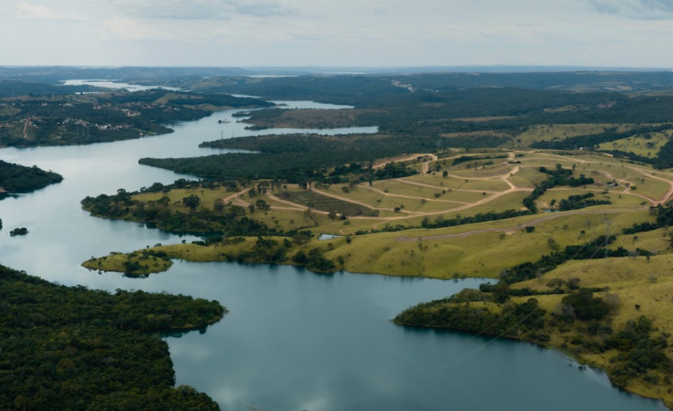 Lago Corumbá IV, em Abadiânia, a Fazenda do Lago, do Grupo CPR.
